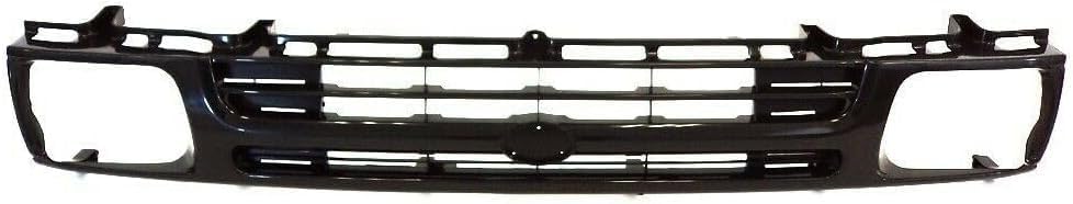 Front Grille Primed Shell And Insert Direct Replacement Compatible With 1989-1991 Toyota Pickup TO1200134 5311189131