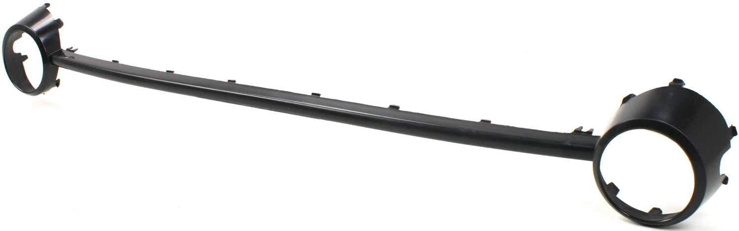 Front Bumper Molding With Fog Light Trim Direct Replacement Compatible With 1988-2000 Volkswagen Beetle VW1044101 1C0807341GRU