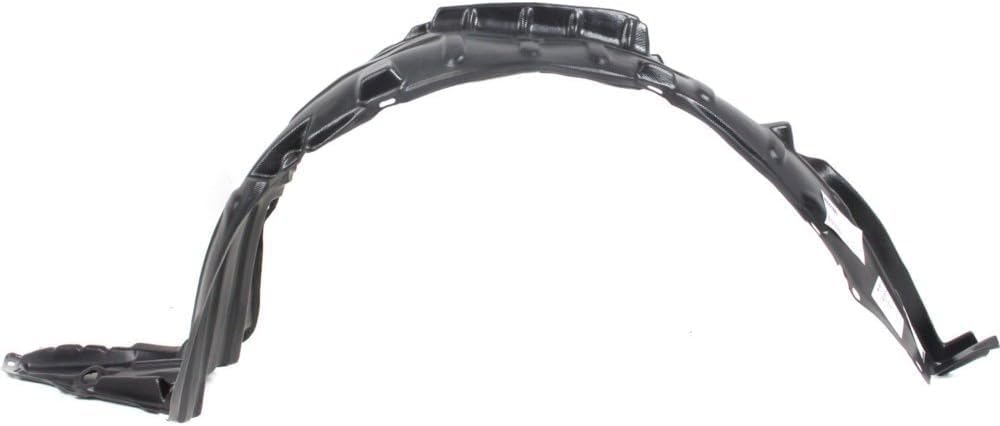 Front Fender Liner Left Driver Side Direct Replacement Compatible With 1998-1999 Nissan Altima NI1250109 638439E000