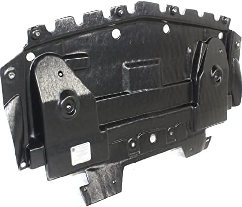 Front Engine Splash Shield Under Cover Direct Replacement Compatible with 2008-2014 Cadillac CTS GM1228127 15263372