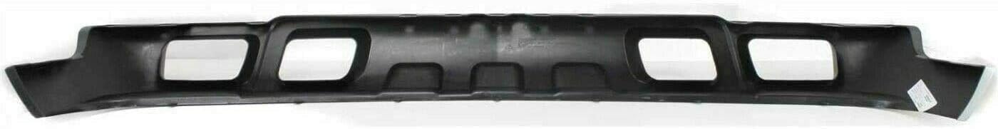 Front Bumper Lower Valance Air Deflector + Fog Lights Left Driver & Right Passenger Side Direct Replacement Compatible With 2004-2006 Chevrolet Silverado 1500 2500HD 3500 GM1092204