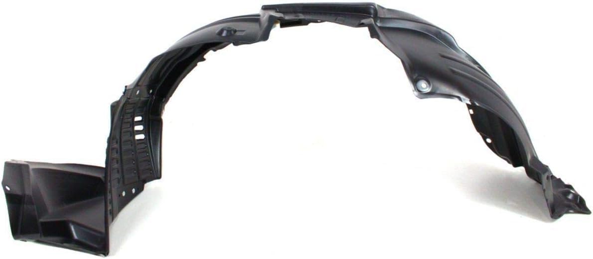 Front Fender Liner Left Driver Side Direct Replacement Compatible With 2008-2010 Toyota Highlander TO1248150 538060E050