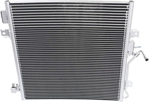 Front A/C Condenser Aluminum Core Direct Replacement Compatible With 2007-2010 Dodge Nitro / 2009-2012 Jeep Liberty CH3030229 68033237AB