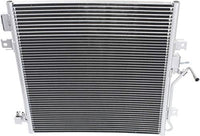 Front A/C Condenser Aluminum Core Direct Replacement Compatible With 2007-2010 Dodge Nitro / 2009-2012 Jeep Liberty CH3030229 68033237AB