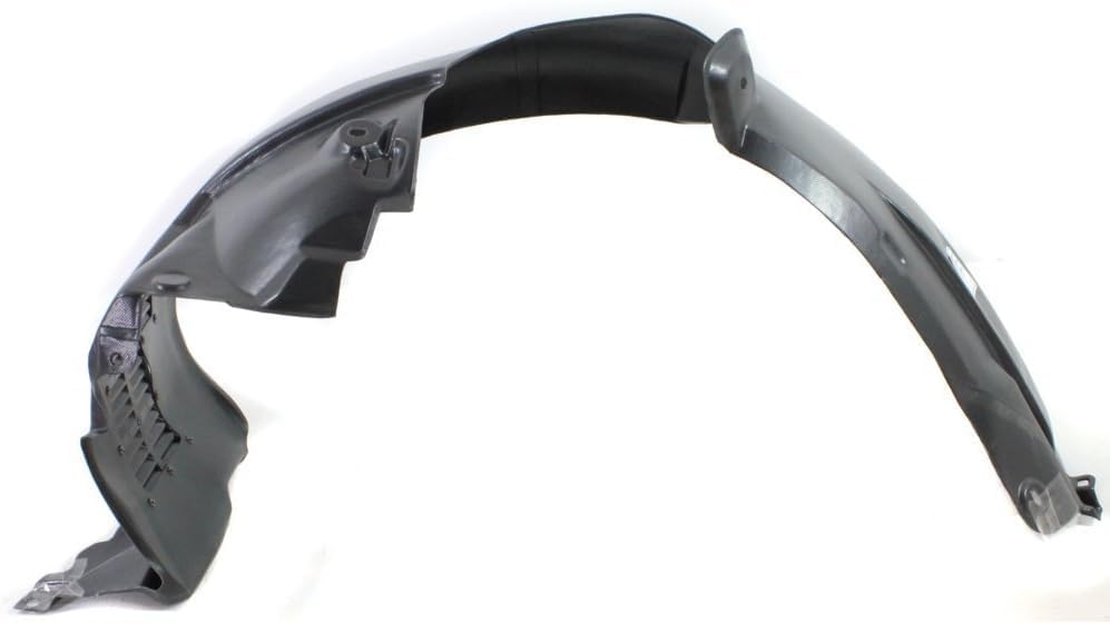Front Fender Liner Right Passenger Side Direct Replacement Compatible With 2010-2011 Kia Soul KI1249115 868122K000