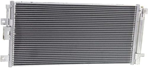 Front A/C Condenser Aluminum Core Direct Replacement Compatible With 2012-2019 Fiat 500 FI3030100 68073679AA