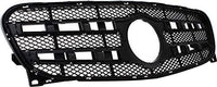 Front Grille Assembly Prime Shell And Insert Plastic Direct Replacement Compatible With 2015-2017 Mercedes Benz GLA250 MB1200188 1568801200