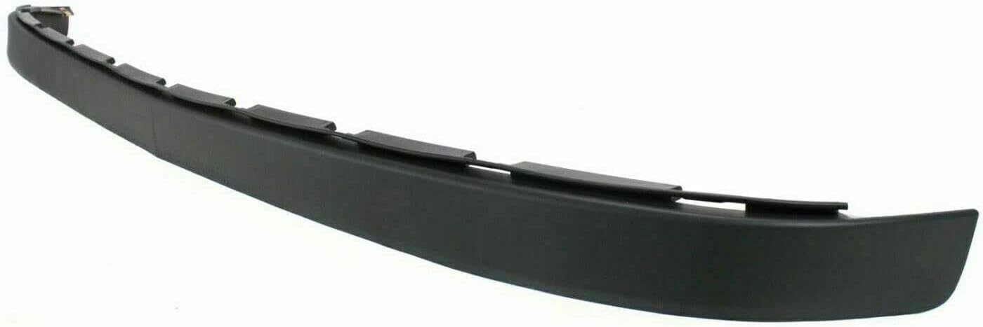 Front Bumper Lower Valance Air Deflector + Extension Textured Direct Replacement Compatible With 2003-2006 Chevrolet Silverado / 2005-2006 Avalanche GM1092200 GM1092204 10397999