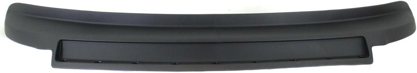 Front Bumper Chrome Steel + Lower Valance Air Deflector Textured Direct Replacement Compatible With 2010-2012 Dodge Ram 2500/2010-2013 3500...