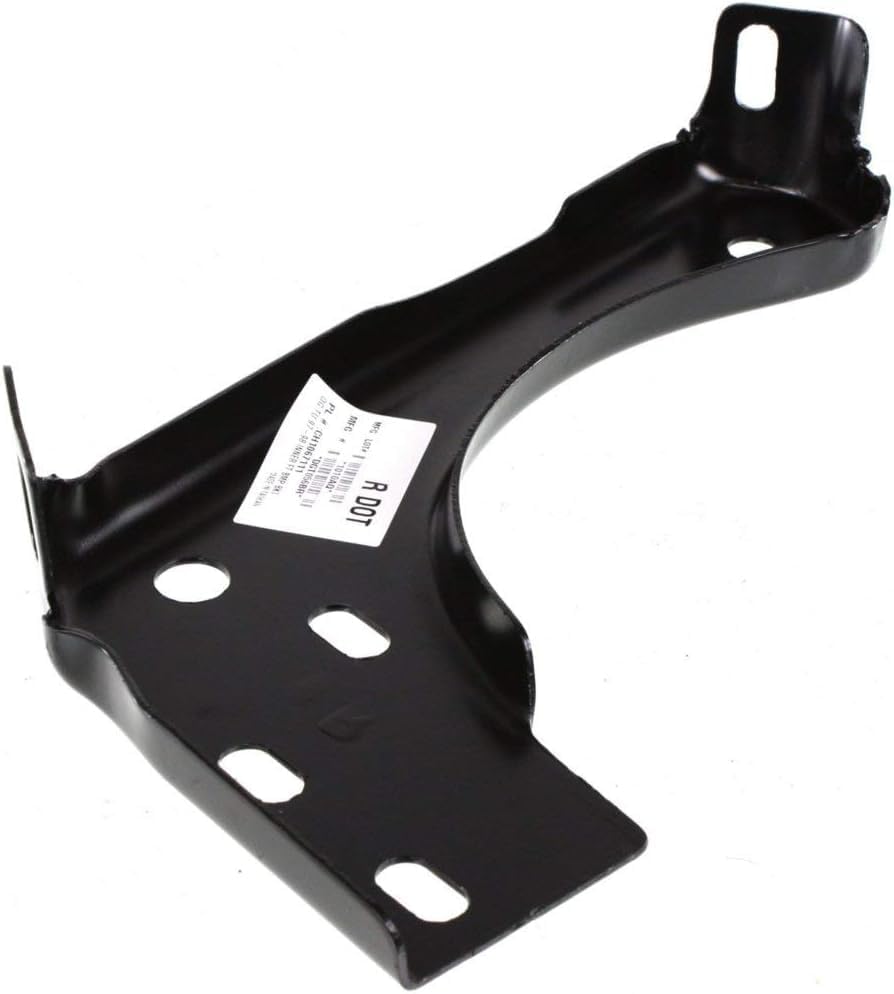 Set Of 2 Front Bumper Inner Bracket Left Driver & Right Passenger Side Direct Replacement Compatible With 1997-2002 Dodge Ram 1500 2500 3500 CH1066111 CH1067111 55076778AB 55076779AB