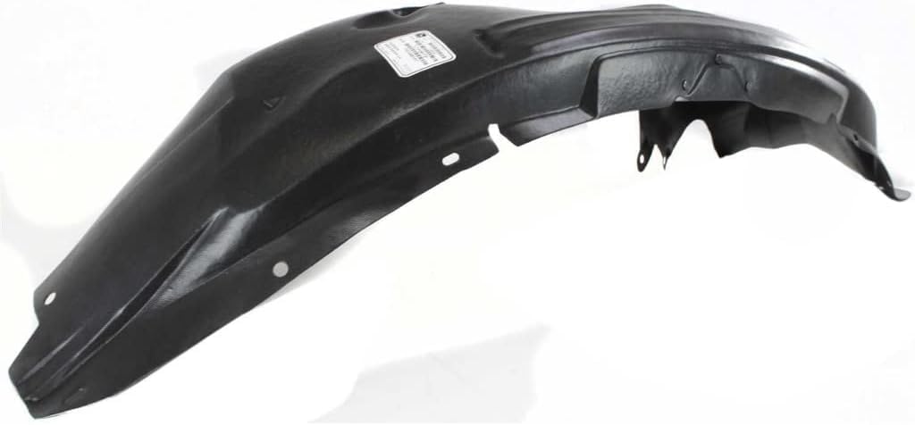 Front Fender Liner Left Driver Side Direct Replacement Compatible With 2008-2011 Ford Focus FO1248131 8S4Z16103A