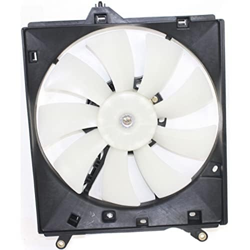 Front Radiator & A/C Condenser Cooling Fan Assembly Plastic Direct Replacement Compatible with 2000-2004 Toyota Avalon TO3115118 TO3113110 167110A080 167110A120-PFM