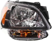 Set Of 2 Front Head Light Assembly Plastic Left Driver & Right Passenger Side Direct Replacement Compatible With 2010-2011 Kia Soul KI2503139 KI2502139 921022K030 921012K030