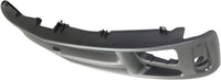 Front Grille Painted Gray Shell And Insert with Sealed Beam Headlight Without Emblem Direct Replacement Compatible With 1996-2002 Chevrolet Express 1500 2500 3500 GM1200384 15037241