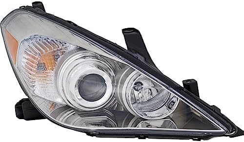 Front Headlight Assembly Right Passenger Side Direct Replacement Compatible With 2007-2008 Toyota Solara TO2503186 8111006422