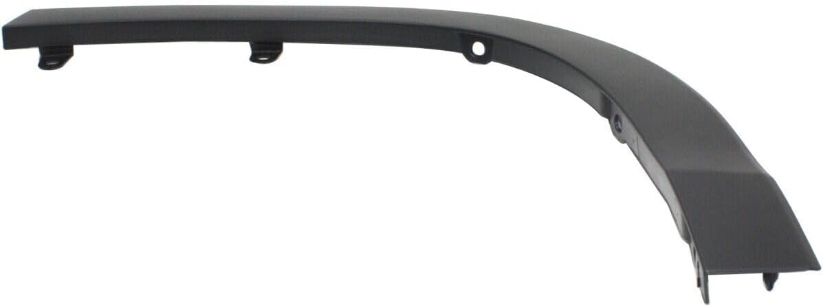 Rear Section Wheel Opening Molding Left Driver Side Direct Replacement Compatible with 2014-2019 Toyota Highlander TO1790104 750880E010