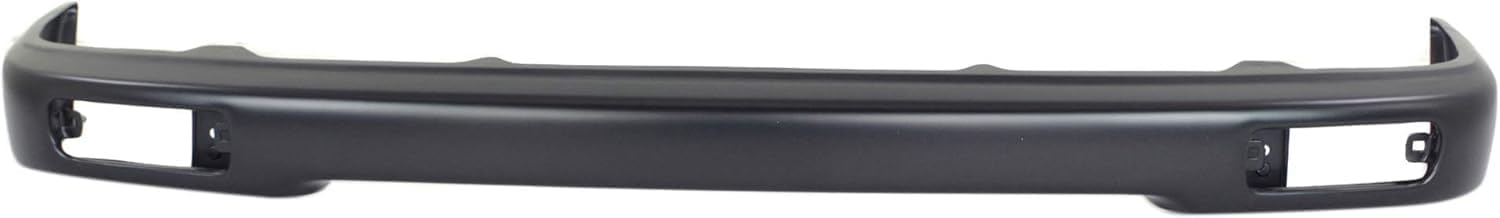 Front Bumper Primed Steel + Lower Valance Panel Textured + Signal Lights Left Driver & Right Passenger Side Direct Replacement Compatible With 1995-1997 Toyota Tacoma TO1002153