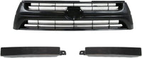 AUTOS PARTS PLUS Front Grille Primed Shell With Gray Insert Plastic + Filler Right Passenger & Left Driver Side Direct Replacement Compatible With 1999-2000 Toyota 4Runner TO1089103 TO1088103