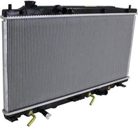 Front Radiator Aluminum Core Direct Replacement Compatible With 2009-2014 Honda Fit HO3010221 19010RB1J51 19010RB0004