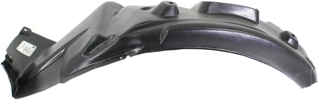 Front Fender Liner Rear Section Right Passenger Side Direct Replacement Compatible With 2008-2013 BMW 1-Series BM1249107 51717207650