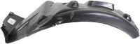 Front Fender Liner Rear Section Right Passenger Side Direct Replacement Compatible With 2008-2013 BMW 1-Series BM1249107 51717207650