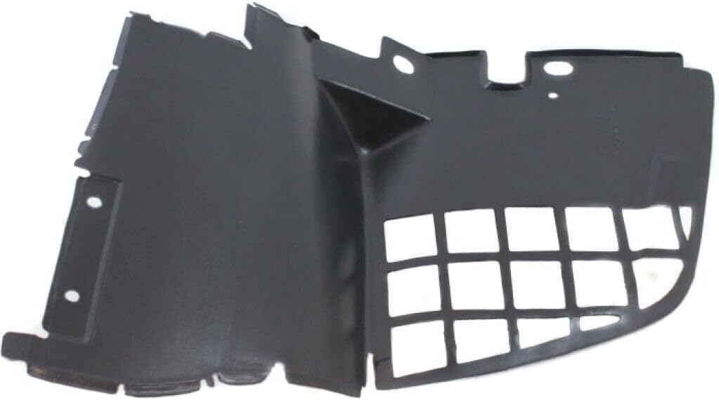 Front Section Fender Liner Right Passenger Side Direct Replacement Compatible With 1990-1995 Mercedes Benz SL-Class MB1251113 1298840435