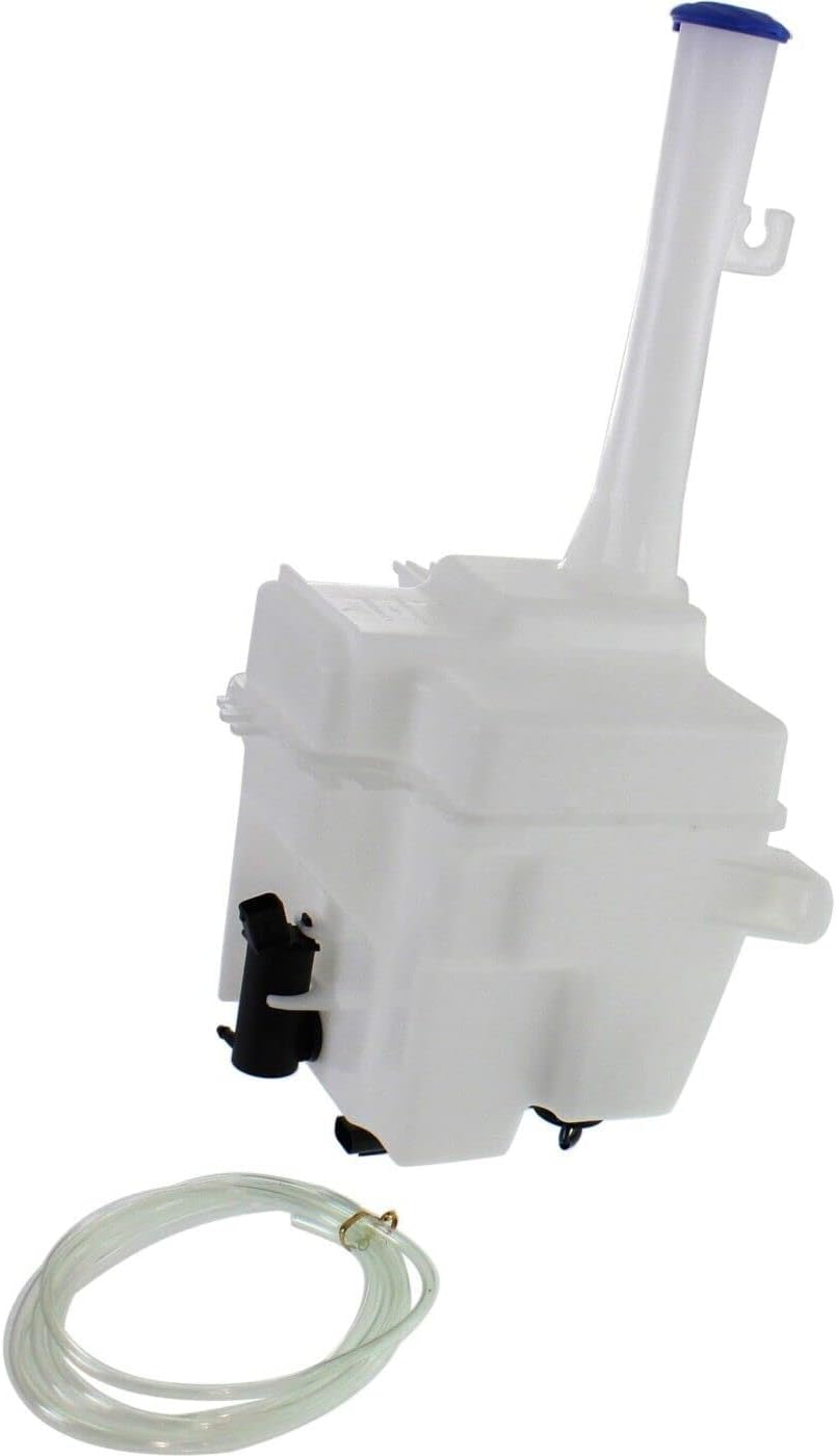 Washer Reservoir With Cap Pump And Fluid Level Sensor Direct Replacement Compatible With 2011-2015 Hyundai Sonata / 2012-2017 Azera HY1288108 986203V000-PFM