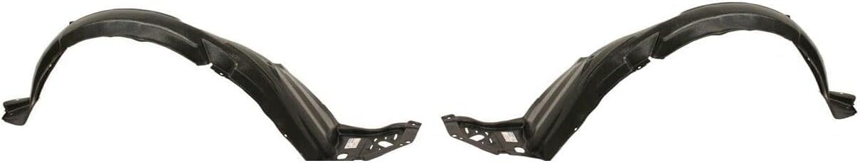 Set of 2 Front Fender Liner Right Passenger & Left Driver Side Direct Replacement Compatible with 2009-2014 Acura TSX AC1249124 AC1248124 74100TL2A10 74150TL2A10