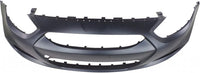 Front Bumper Cover Primed Direct Replacement Compatible With 2014-2017 Hyundai Accent HY1000201 865111R010