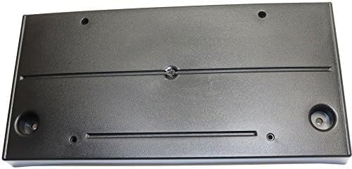 Front License Plate Bracket Textured Plastic Direct Replacement Compatible with 2014-2018 BMW X5 BM1068128 51137294479