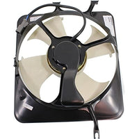 Front A/C Condenser Single Fan Assembly Direct Replacement Compatible with 1997-2001 Honda CR-V HO3113110 38615P3F000