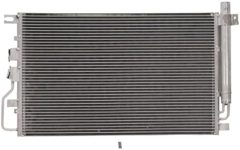 Front AC Condenser Aluminum Core Direct Replacement Compatible With 2007-2009 Suzuki XL-7/2008-2017 Chevrolet Equinox / 2008-2009 Pontiac Torrent / 2010-2017 GMC Terrain GM3030284