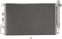 Front AC Condenser Aluminum Core Direct Replacement Compatible With 2007-2009 Suzuki XL-7/2008-2017 Chevrolet Equinox / 2008-2009 Pontiac Torrent / 2010-2017 GMC Terrain GM3030284