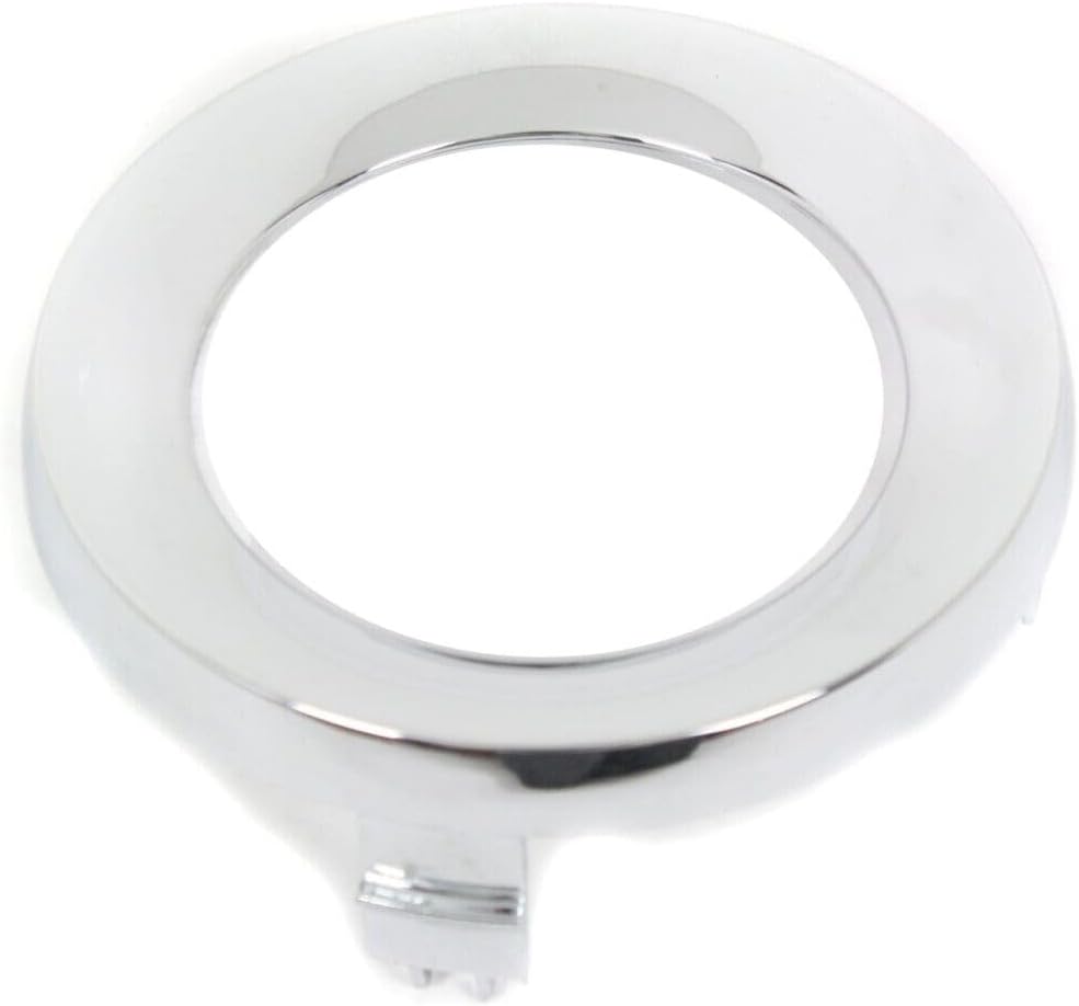 Front Fog Light Molding Chrome Left Driver Side Direct Replacement Compatible With 2009-2013 Subaru Forester SU1038100 57731SC000