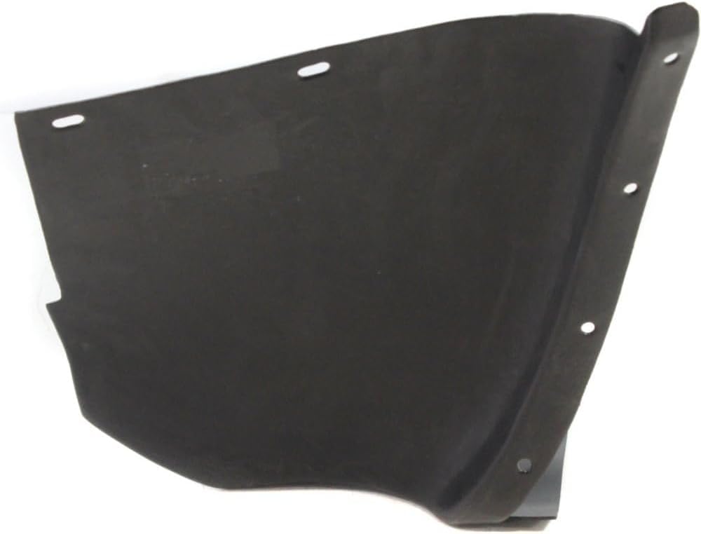 Front Fender Liner Rear Section Left Driver Side Direct Replacement Compatible With 2005-2013 Chevrolet Corvette GM1762102 15806317