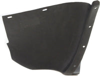 Front Fender Liner Rear Section Left Driver Side Direct Replacement Compatible With 2005-2013 Chevrolet Corvette GM1762102 15806317