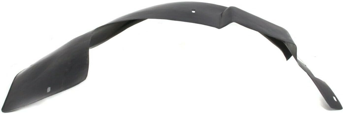 Front Fender Liner Rear Section Left Driver Side Direct Replacement Compatible With 2005-2011 Cadillac STS GM1248167 25817025