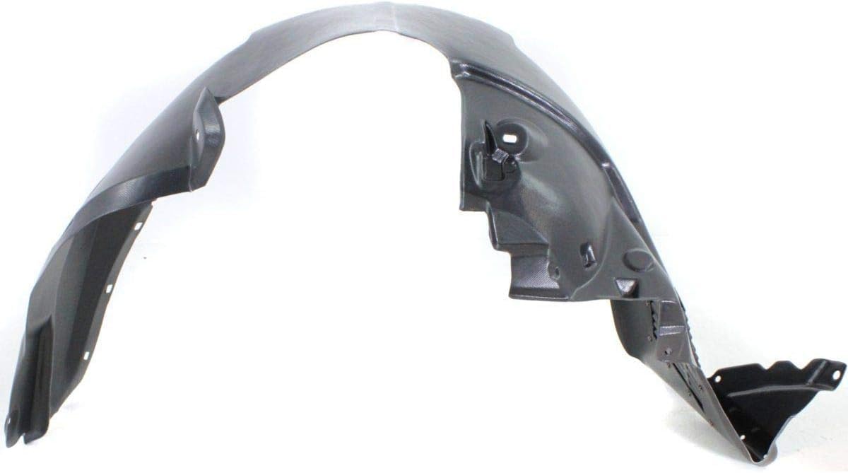 Front Fender Liner Left Driver Side Direct Replacement Compatible With 2010-2011 Kia Soul KI1248115 868112K000