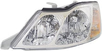 Set Of 2 Front Head Light Assembly Halogen Right Passenger & Left Driver Side Direct Replacement Compatible With 2000-2004 Toyota Avalon TO2502132 TO2503132 81150AC040 81110AC040