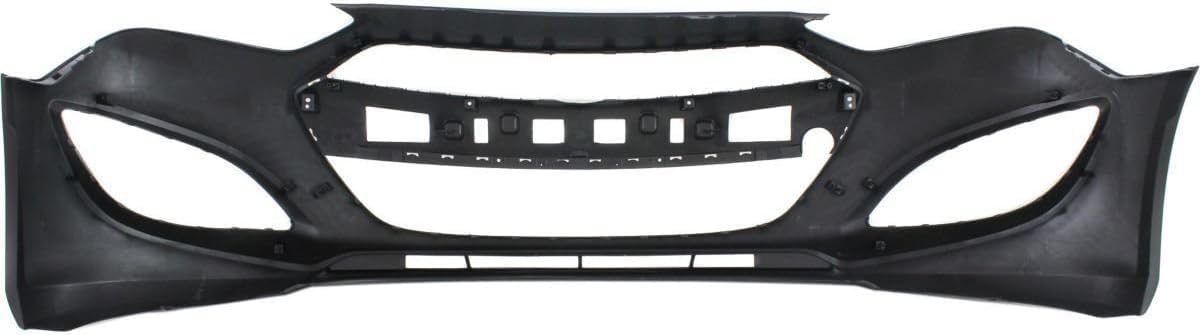 Front Bumper Cover Primed Direct Replacement Compatible With 2013-2016 Hyundai Genesis HY1000197 865112M300