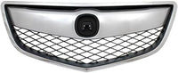 Front Grille Chrome Shell With Primed Insert Direct Replacement Compatible With 2013-2015 Acura RDX AC1200116 71121TX4A01-PFM