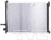 Front Radiator Aluminum Core Direct Replacement Compatible With 1991-2002 Ford Escort FO3010110 F5CZ8005A