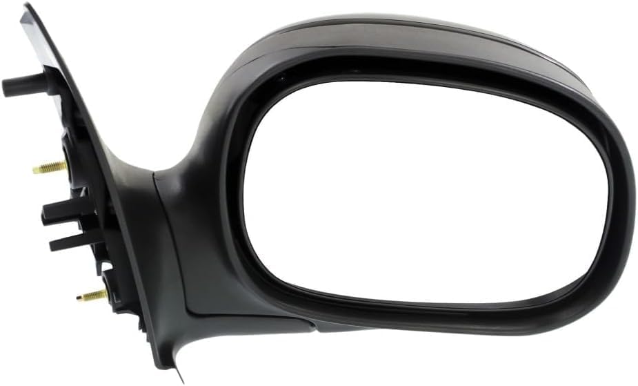 Front Mirror Manual Adjust Non-Heated Primed Right Passenger Side Direct Replacement Compatible With 1997-2002 Ford F-150/1997-1999 F-250 FO1321178 F85Z17682BAA