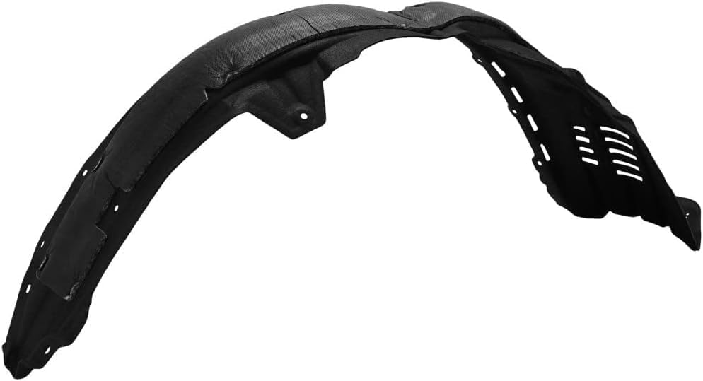 Front Fender Liner Rear Section Left Driver Side Direct Replacement Compatible With 2018-2021 Lexus NX300 / NX300h LX1248139 5387678020