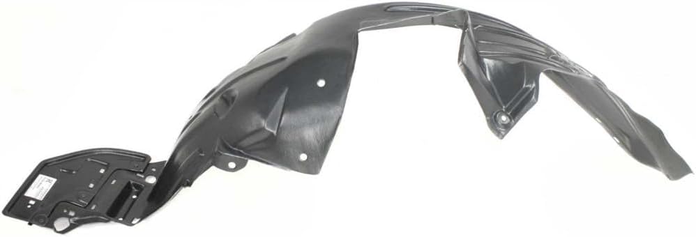 Front Fender Liner Right Passenger Side Direct Replacement Compatible With 2009-2014 Honda Fit HO1249132 74100TK6A52