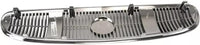 Front Grille Chrome Shell & Primed Insert Plastic Direct Replacement Compatible With 1997-2002 Buick Century GM1200405 10424876
