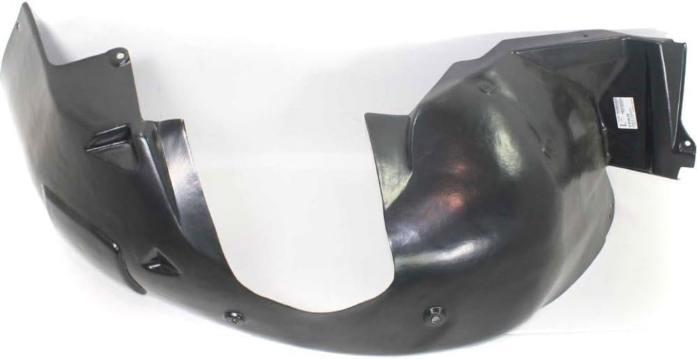 Front Inner Fender Liner Left Driver Side Direct Replacement Compatible With 2008-2009 Pontiac G8 GM1248204 92268803
