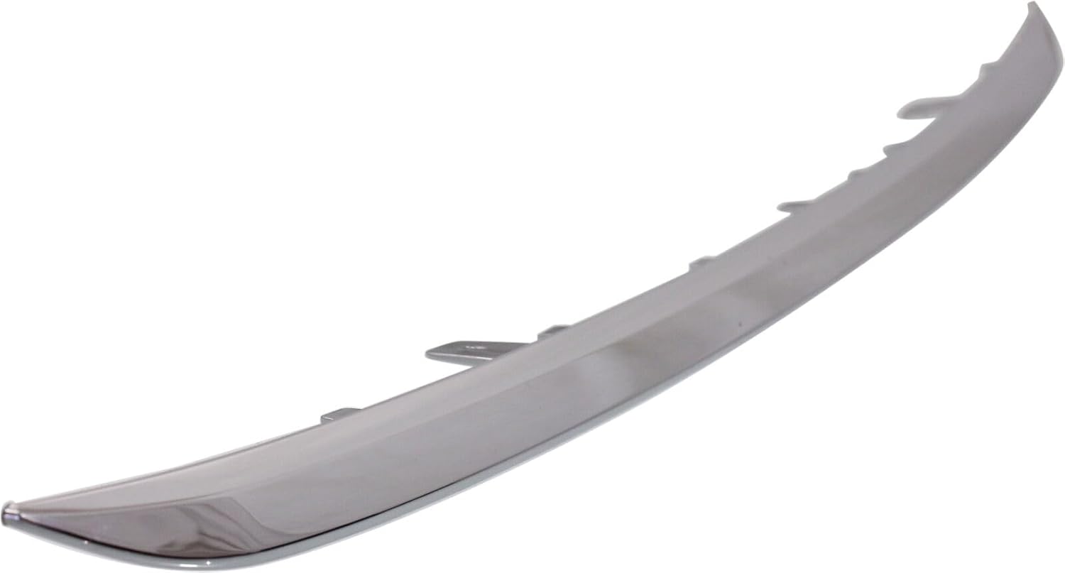 Front Upper Grille Molding Chrome Steel Direct Replacement Compatible With 2012-2014 Honda CR-V HO1217107 71122T0GA01
