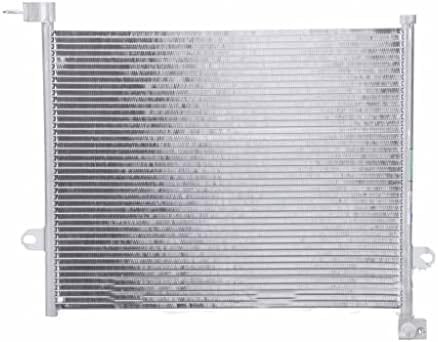 Front A/C Condenser Aluminum Core Direct Replacement Compatible With 2004-2009 Dodge Durango / 2007-2009 Chrysler Aspen CH3030211 55056165AA