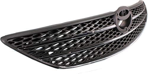 Front grille Assembly Painted Gray Shell And Insert Plastic Direct Replacement Compatible With 2002-2004 Toyota Camry TO1200233 53101AA020